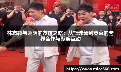 林志颖与姚明的友谊之路：从篮球场到荧幕的跨界合作与默契互动
